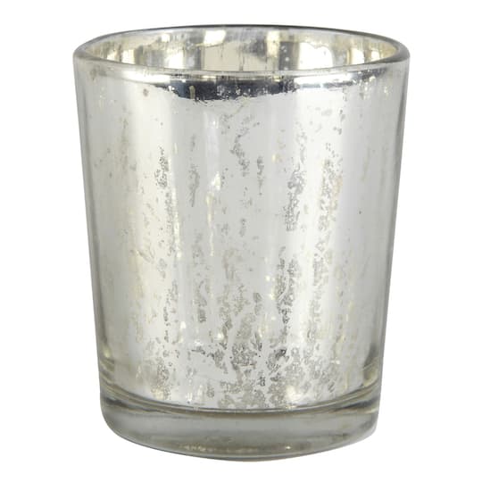 12 Pack: Silver Mercury Glass Votive Holder by Ashland&#xAE;